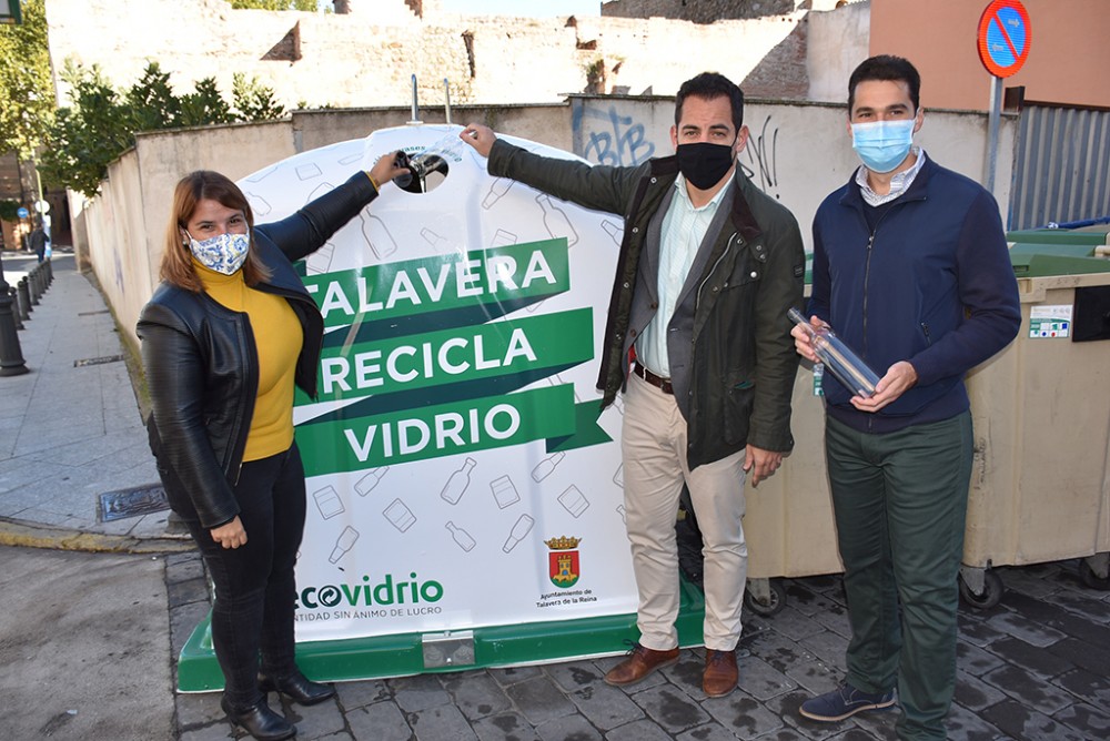 Talavera y Ecovidrio firman un convenio de colabor